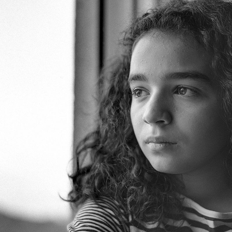 The eyes change, the look never