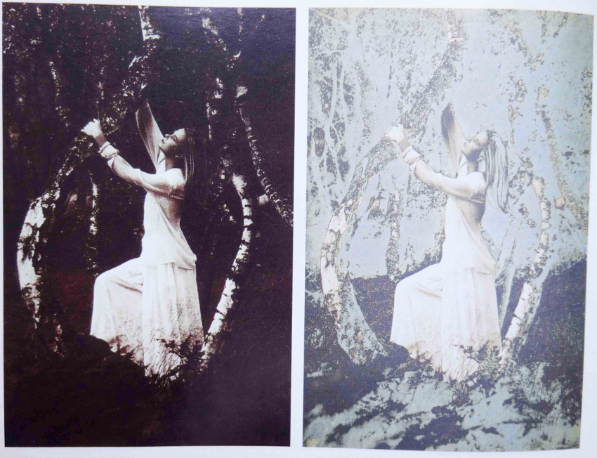The Incarnation of Mother Earth (Tin Process - Spatio Kinetic Print)