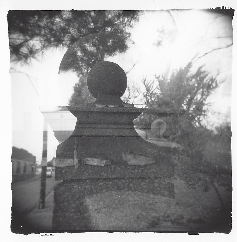 The inevitable,accidental, holga double exposure