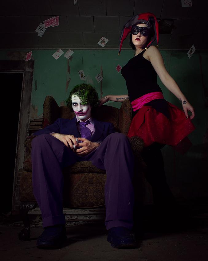 The Joker and Harley Quinn