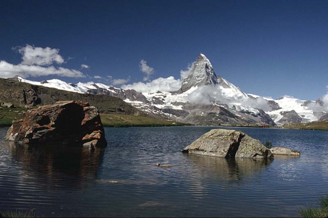 The Matterhorn and Stellisee