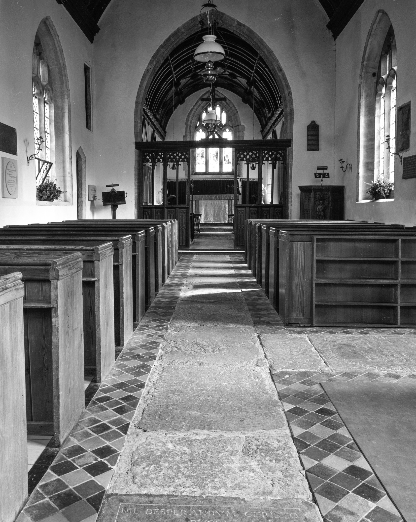 The nave at St Andrew's