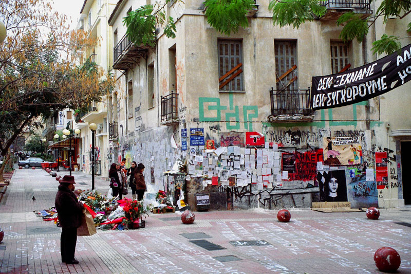 The place where a young uncategorized anarchist was accidentally killed