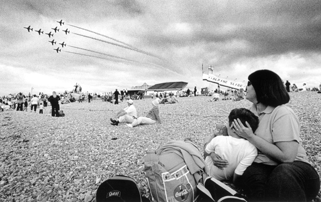 The Red Arrows visit Morecambe