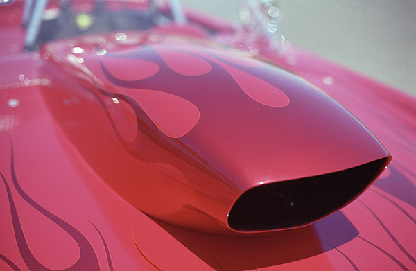 The Red Ford Dragster