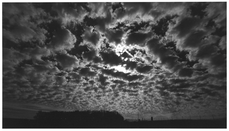 the sky