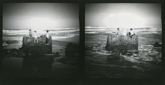 Three Boys, North Jetty, 2010