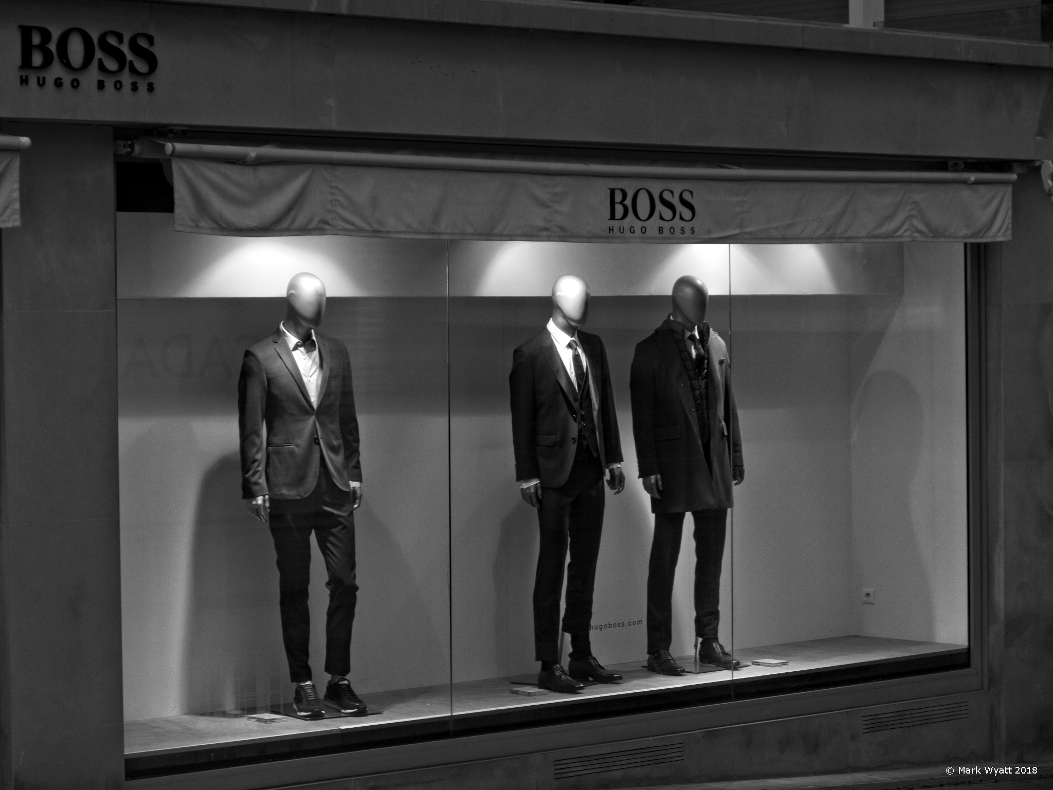 Three mannequins
