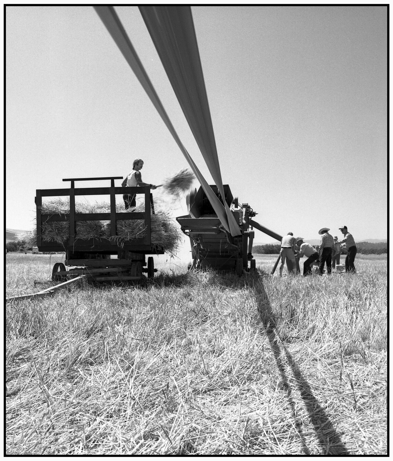 .  . Threshing Grain