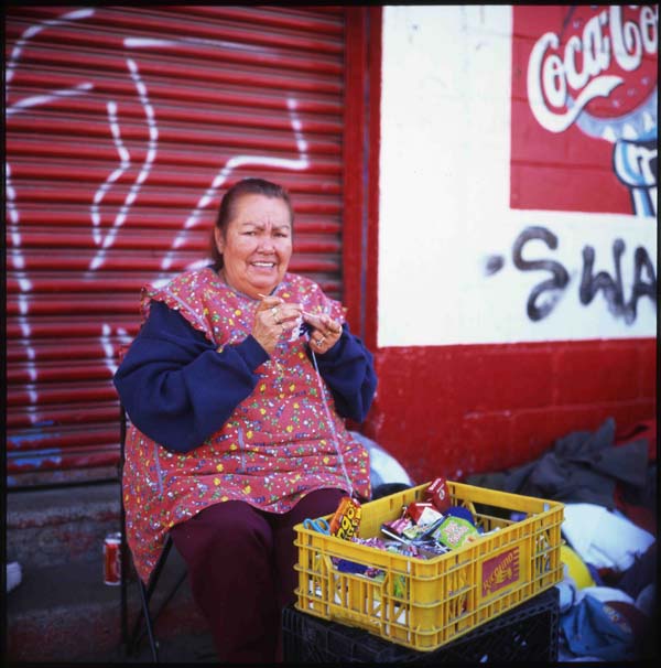 Tijuana street  seller
