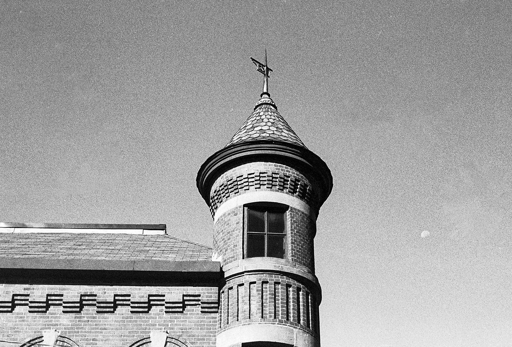 Tower and Moon