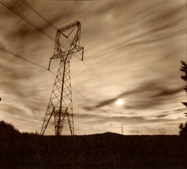 Towers and sky
