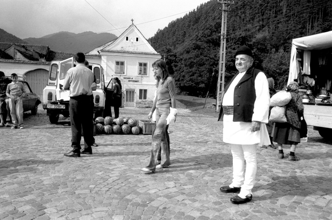 Traditional clothing on sunday market