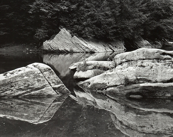 Triangle Rock, Slippery Rock Creek