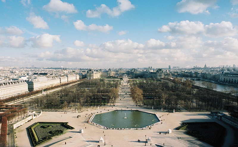 Tuileries in Winter