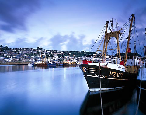 Twilight in Newlyn