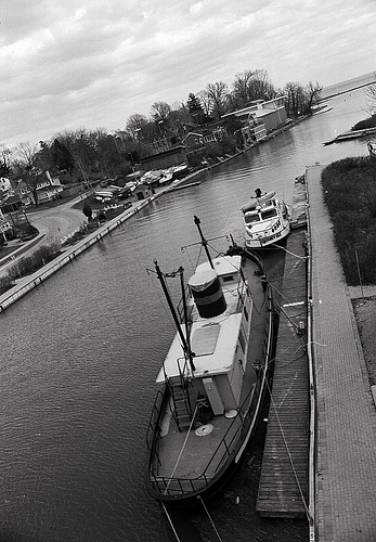 Two Boats on 16 Mile Creek