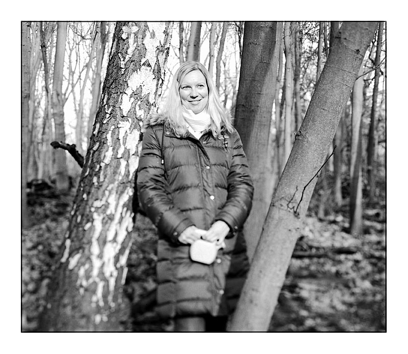 Ulrike with watering can #2