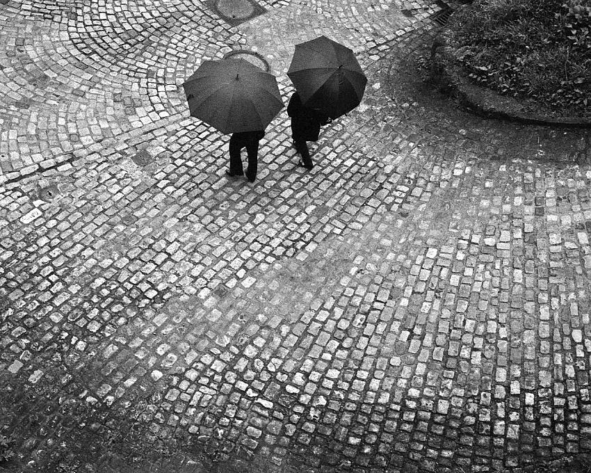 Umbrellas, Rain - Luxembourg