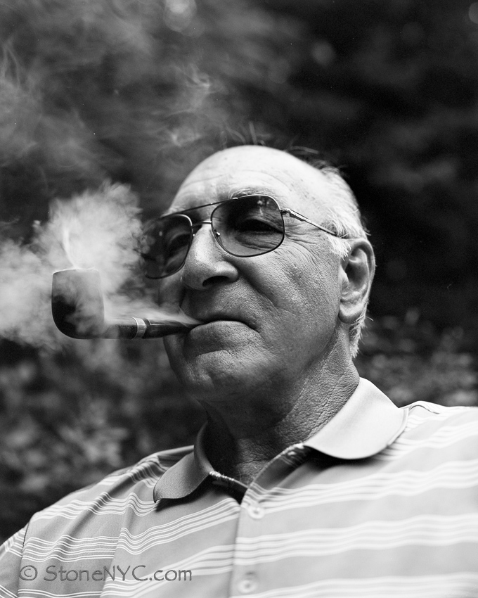 Uncle Nick - My first 4x5 portrait ever! (also my 3rd piece of sheet film ever!).