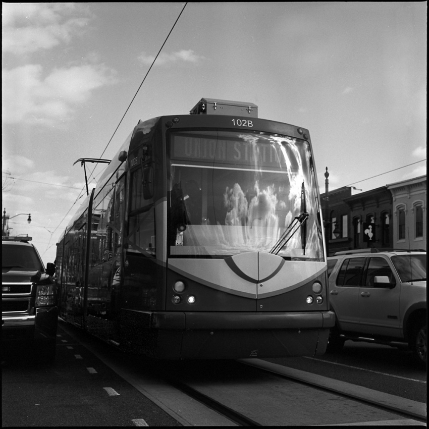 Union Station Bound Streetcar