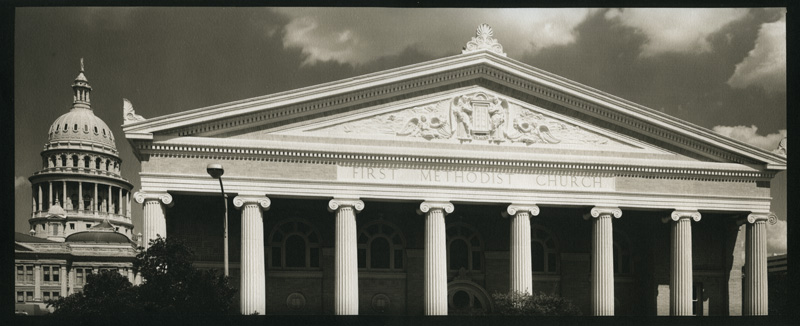 United Methodist Church and Capitol Dome