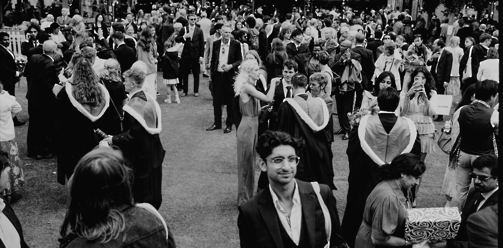 University graduation.