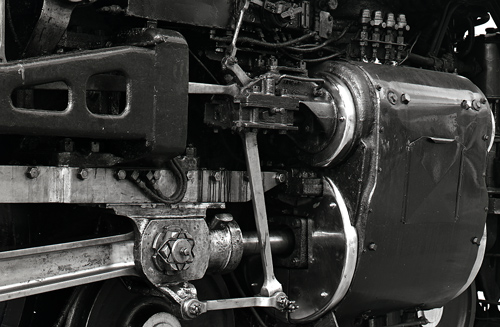 UP 844 - Valve Gear 2