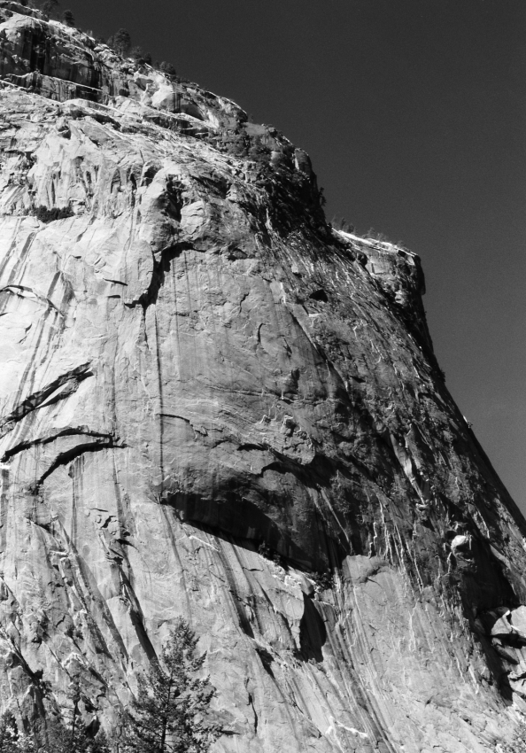 Up The Shoulder Of Half Dome Crop1 Spot Sharp