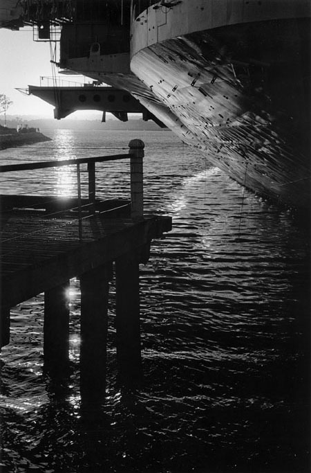 uss midway at sunset sm rff