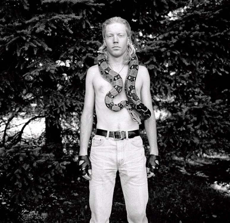 Vance With His Python