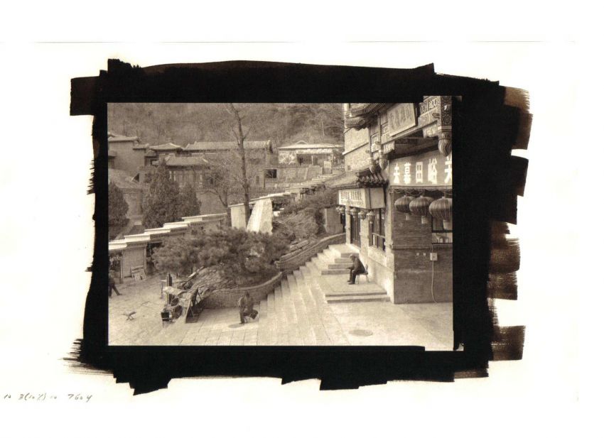 Vendors at Base of Great Wall
