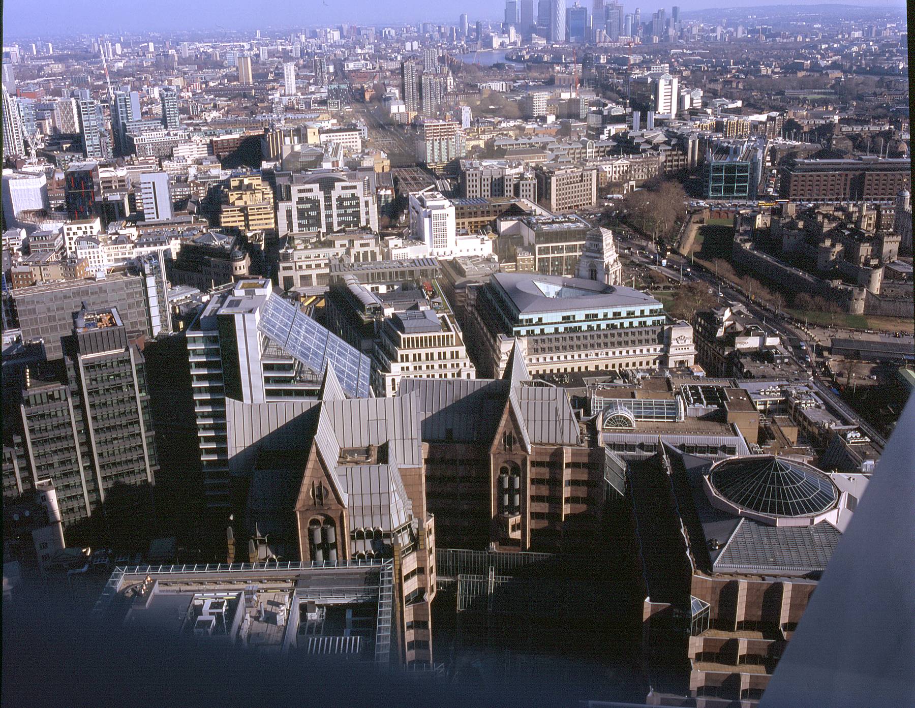 View of London from 'Sky Garden'