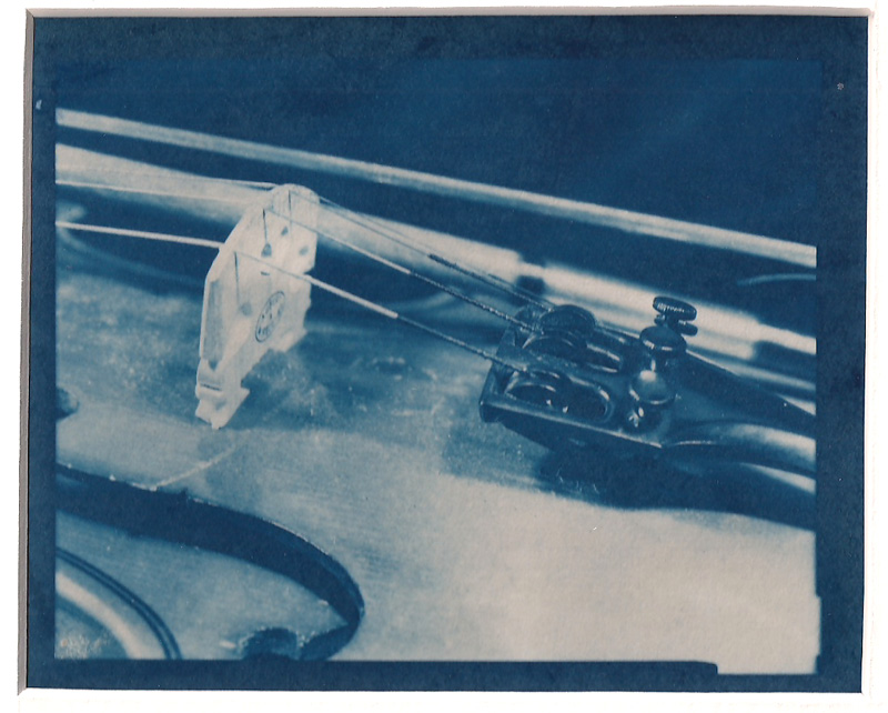 Violin Cyanotype