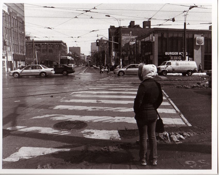 Waiting for the light to change
