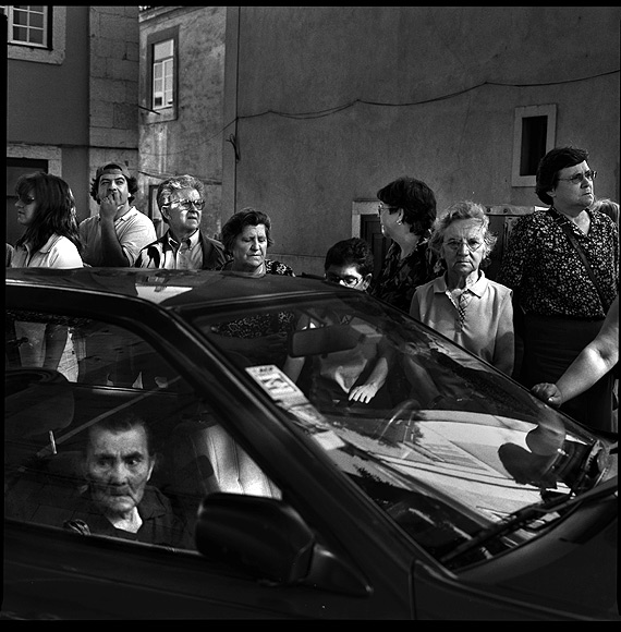 waiting the procession