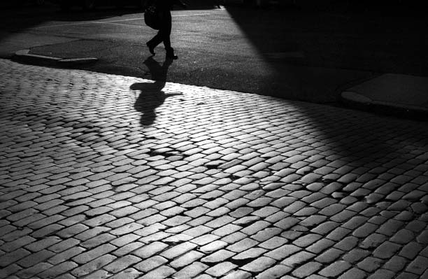 walking in shadows