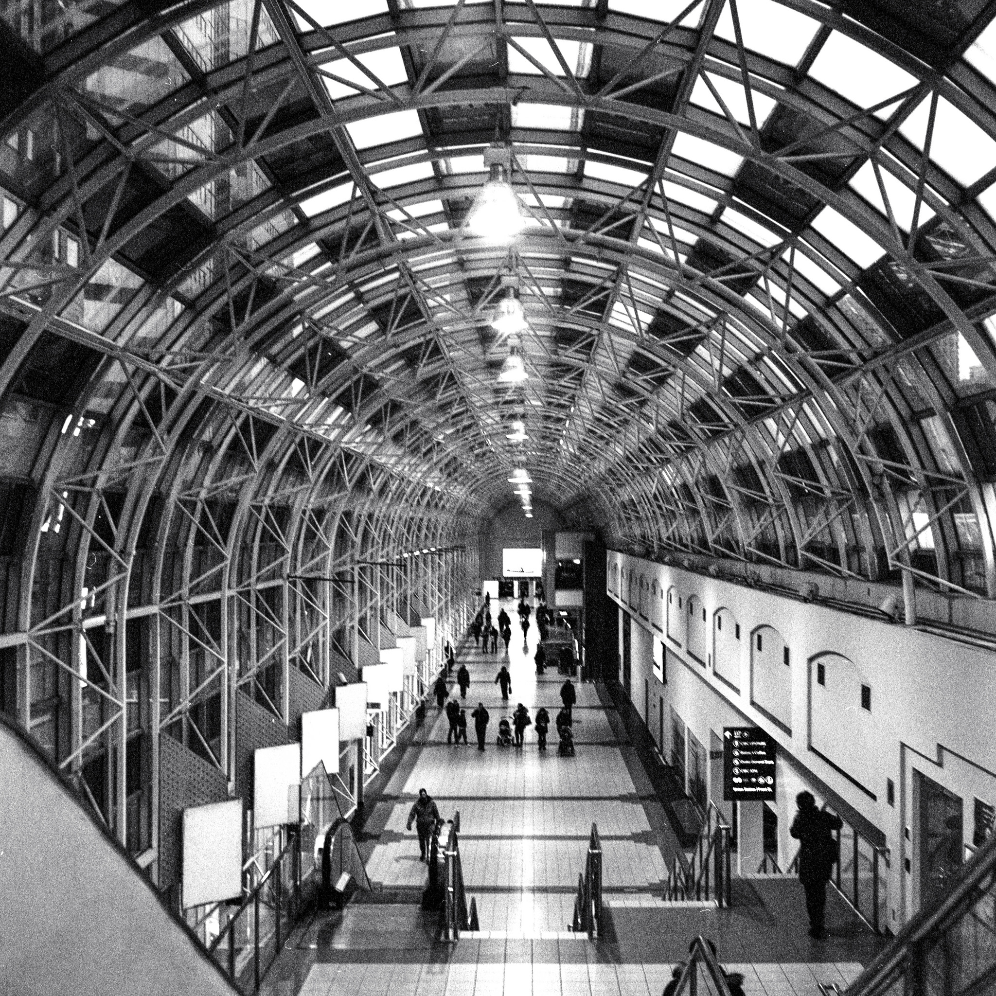 Walkway Between Union Station, Ripley's Aquarium and Skydome