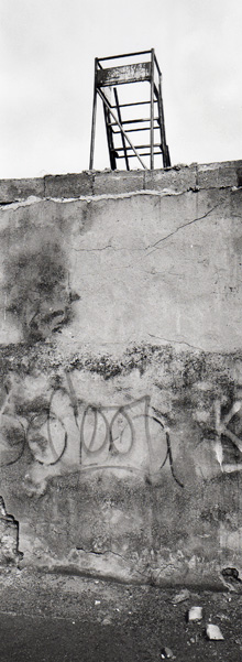 wall and ladder