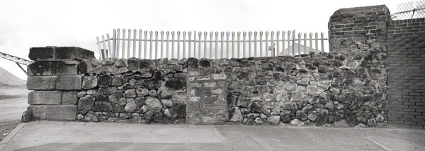 wall and railings