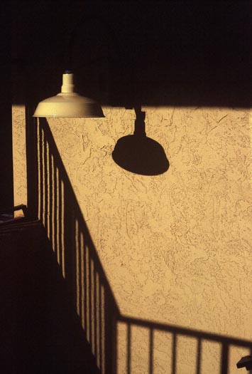Wall with Lamp