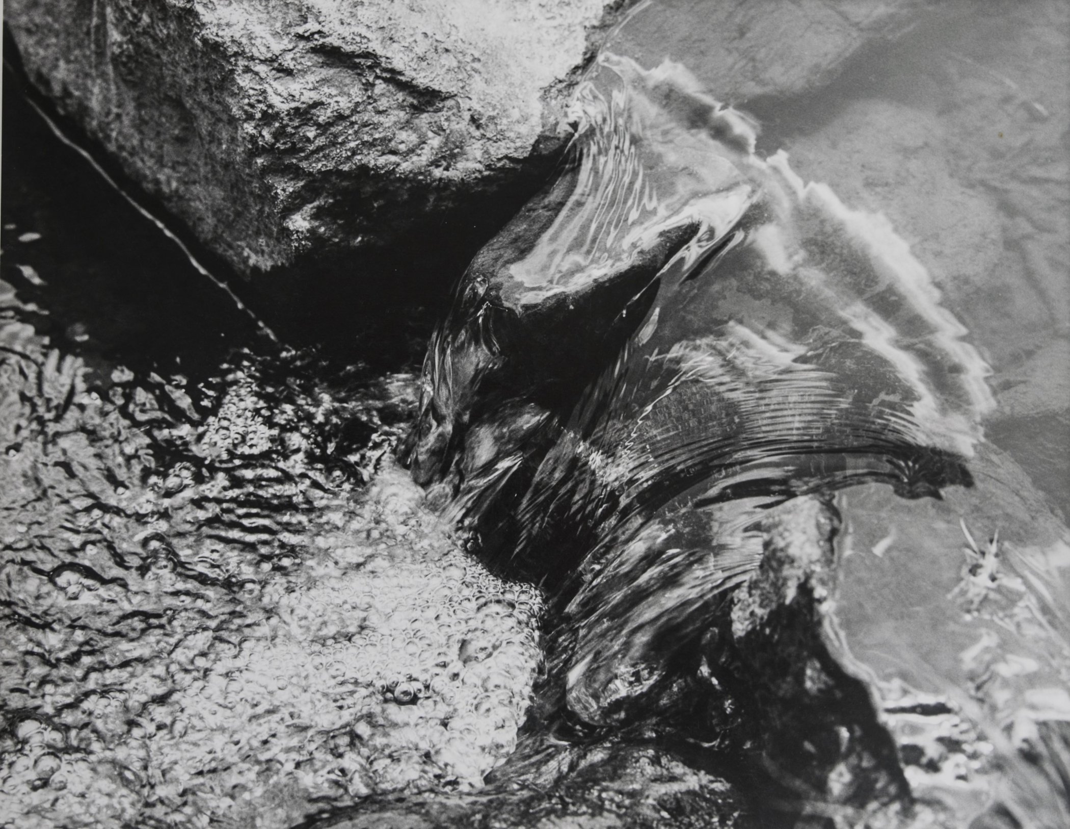 Water running