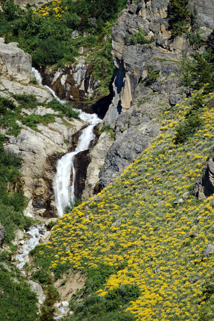 Waterfall, Grand Tetons