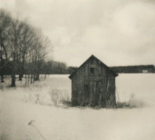 weathered outbuilding
