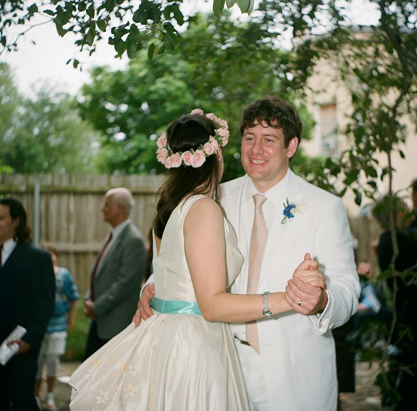 Wedding couple dance