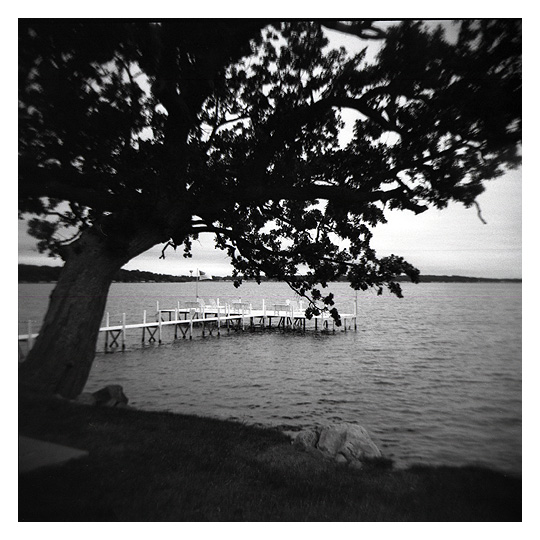 West Lake Okoboji by Holga