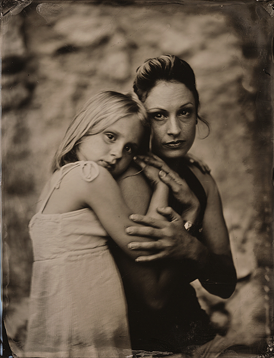 Wet plate day portraits