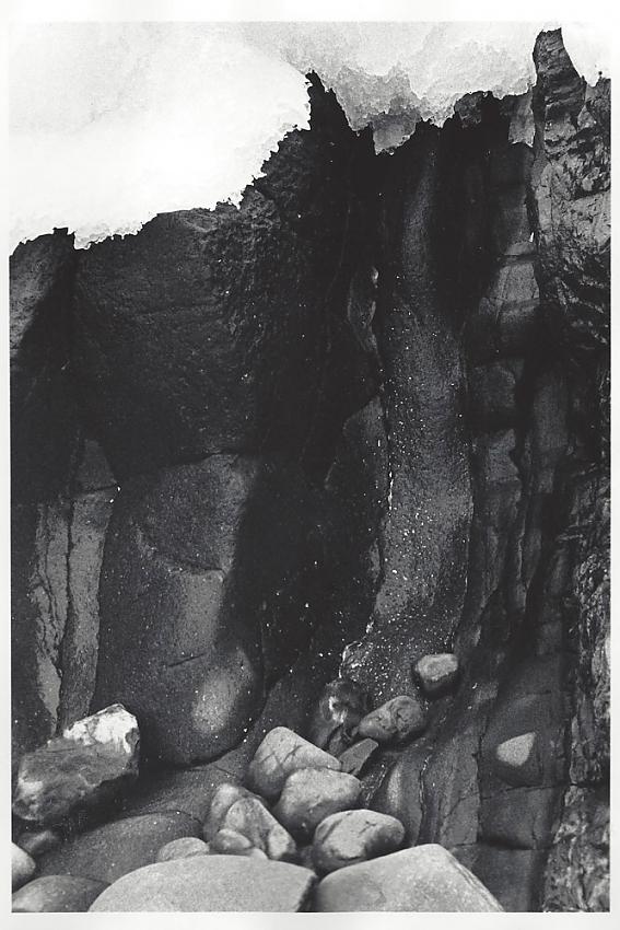 Wet Rocks &amp; Ice