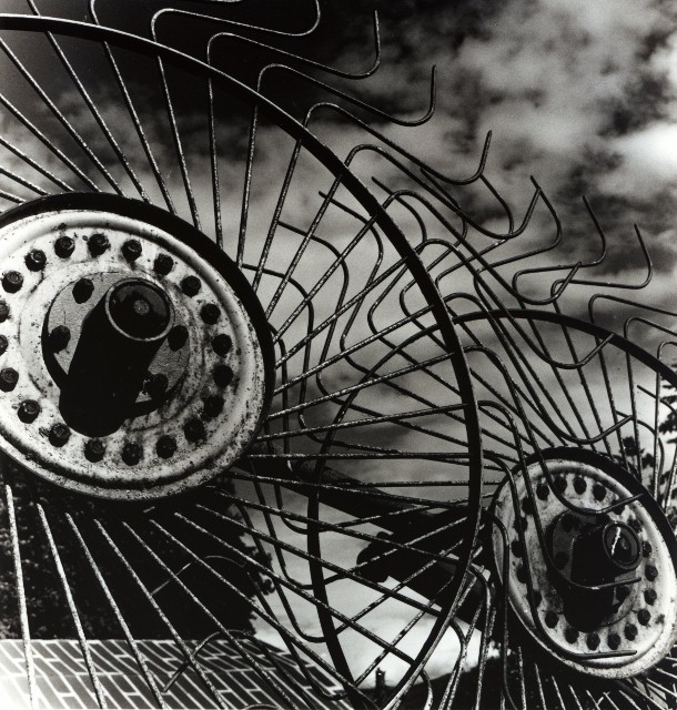 Wheels and sky