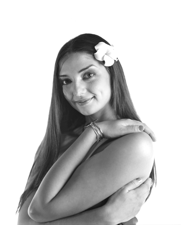 Wife's niece as a glamour model